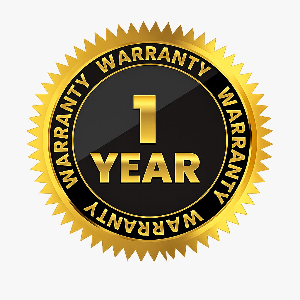 1 Year Warranty